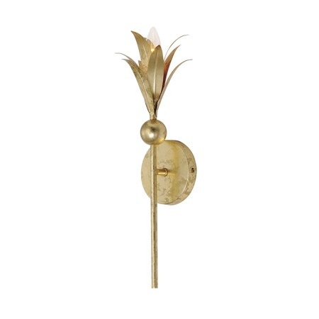 Maxim Lighting Paloma 1-Light Sconce, Gold Leaf 2881GL